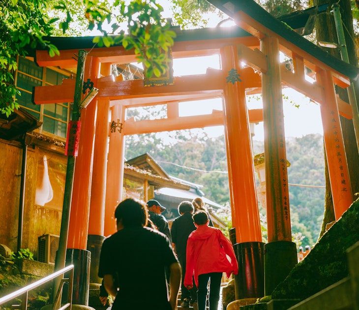 Kyoto, Japan. May 2024. 

Fushimi Inari Taisha, Shinto Shrine. Senbon Torii red gate.