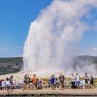 Wyoming, JUL 6 2022 - Many people watching the famous Old Faithful hot water eruptions
2181501891
america, beautiful, clouds, daytime, eruptions, exterior, geyser, hot, landscape, many, natural, nature, nps, outdoor, people, public, scenic, sky, summer, sunny, travel, water, wyoming, blue sky, national park, national park service, old faithful, teton county, united states, yellowstone national park, Clothing, Footwear, Hat, Helmet, Person, Shoe
Wyoming, JUL 6 2022 - Many people watching the famous Old Faithful hot water eruptions,