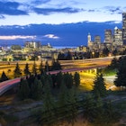 Views of Seattle from the highway.